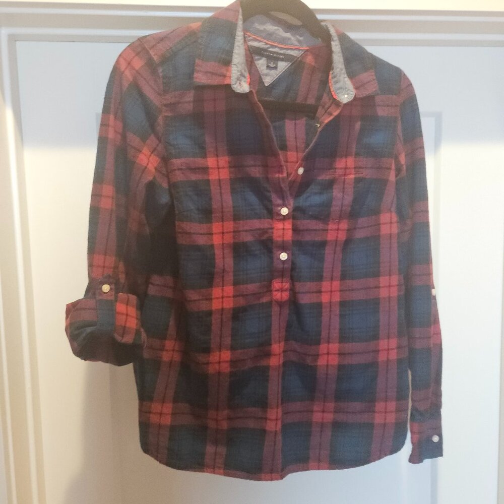 TOMMY HILFIGER PLAID SHIRT